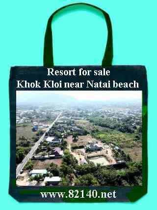 land for sale at 82140 district Moo 1 Khok Kloi near Natai beach